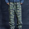 Tiger Stripe Cargo Trousers