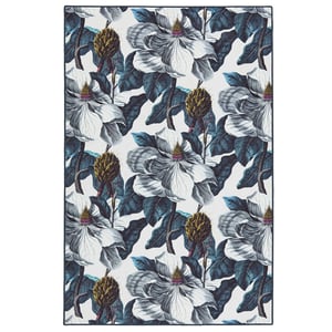 Magnolia Garden Eco-Washable Rug - 185x275cm