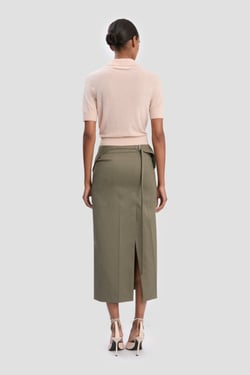 Victoria Beckham Polo Top In Pale Rose - XL - Womens