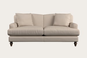 nkuku Deni Sofa | Make To Order | Medium | Recycled Cotton Natural