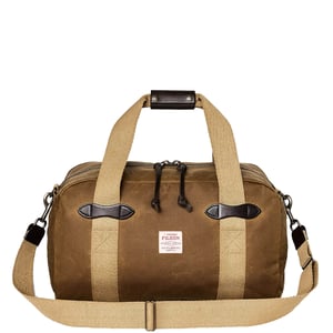 Filson Tin Cloth Small Duffle Bag Dark Tan
