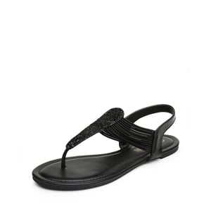 DREAM PAIRS Elastic Gladiator Flat Sandals