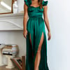 HELLO MOLLY Pretty First Impression Dress Forest Green