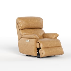 COLAMY FLEX Full-Power Adjustable Recliner - Light Brown