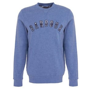 Barbour Debson Crew Neck Sweatshirt Chambray