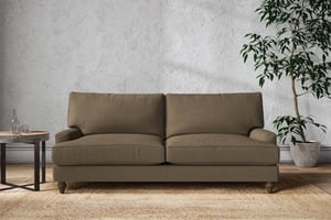nkuku Marri Large Sofa | Make To Order | Brera Linen Chesnut | No Colour