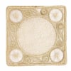 Caracol Square Handwoven Iraca Placemat - Solid Color / Brown