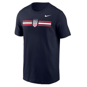 Men's Nike USWNT Striped Core Navy Tee / 2X