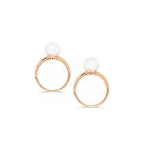 Power Pearl Ring Duo Stack