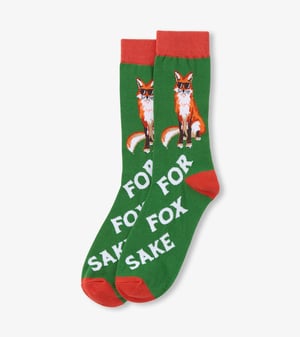 Men's For Fox Sake Crew Socks