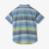 Boys Lime Green Stripes Button Down Shirt