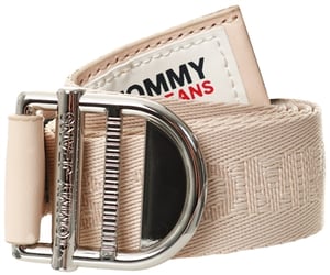 Tommy Jeans Webbing Essential Belt - Smooth Stone - S