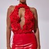 AKIRA Give Me A Rose Bodysuit | Size Medium
