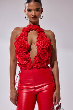 AKIRA Give Me A Rose Bodysuit | Size XL