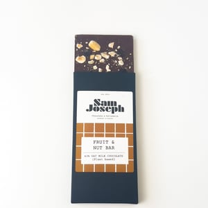 Fruit & nut oat milk chocolate bar