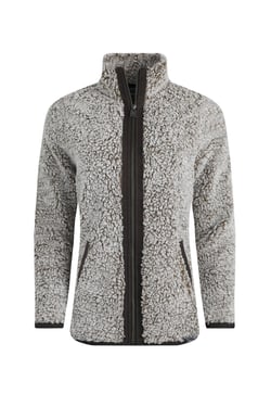 Weird Fish Clove Cosy Full Zip Fleece Bronze Size 8