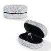 Jeulia Sparkling Rhineston Ring Box With Velour Lining