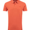 Weird Fish Jetstream Polo Shirt Rust Leaves Size 3XL