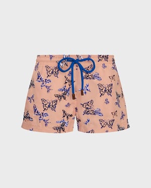 Vilebrequin - Women Swim Shorts Embroidered Disco Butterflly - Shorty - Fabya - Pink - Size XL