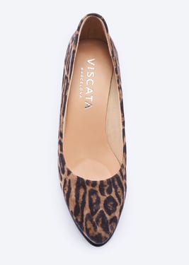 Verona Premium Fabrics Suede Wedges