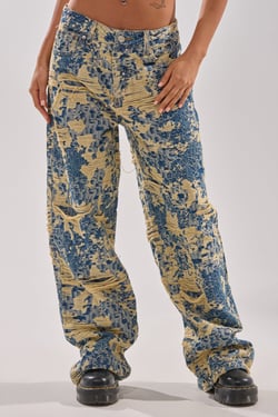 AKIRA Renewed Dream Tapestry Pants | Size 1X