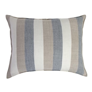 Montecito 28" X 36" Large Decorative Bed Pillow With Insert   Ocean / Natural
