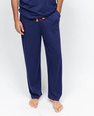 Indigo Mens Jersey Pyjama Bottoms - XL