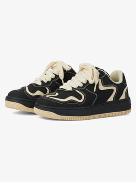 Thesupermade High Street Skateboard Couple Shoes -1479 - Black / 46