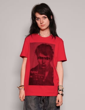 Anarchy' T-Shirt in Red