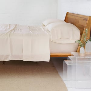 California King Bamboo Sand Sheet Set