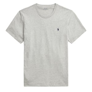 Polo Ralph Lauren Cotton Jersey Sleep Shirt Andover Heather