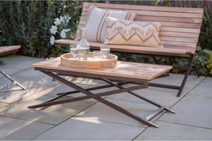 nkuku Yatin Outdoor Coffee Table | Garden | One Size | Natural