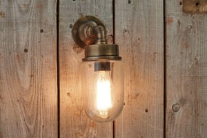 nkuku Ngari Outdoor Light | Lights | Gold | Antique Brass