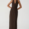 Abbott Maxi Dress (Chocolate) - US 2