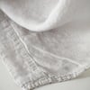 Pebble Grey 100% Linen Loop Top Curtain (Single)