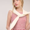Red Gingham Sleeveless Charlie Midi Dress