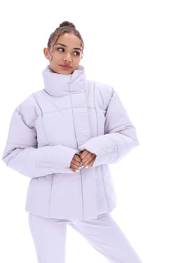 Zalikah Crop Puffer Jacket - XL