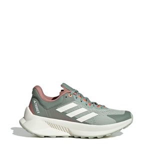 Adidas Terrex Womens Soulstride Flow Trail Running Shoe Linen Green / Off White / Silver Green