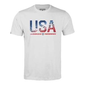Men's Levelwear USMNT Pixel White Tee / 2X