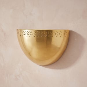 Bahia wall light in brass