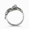 Jeulia Octopus Design Sterling Silver Ring
