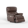 COLAMY FLEX Full-Power Adjustable Recliner - Dark Brown
