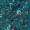 FLORIKA Wallpaper - Petrol