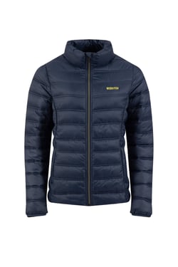 Weird Fish Travellia Lightweight Showerproof Padded Jacket Navy Size 8
