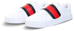 Tommy Jeans Colour-Blocked Strap Trainers - White - 41