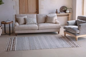 nkuku Aadita Jute & Wool Rug | Rugs | Grey | 200 x 300 cm