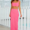 Perfect Piece Crop Top Pink