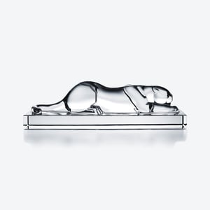 Héritage Panther Sculpture - Clear | Baccarat