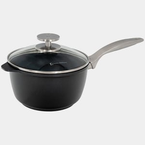 CHD Nonstick Saucepan with Glass Lid - 2.2 qt