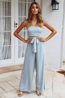 Pop Records Jumpsuit Olive